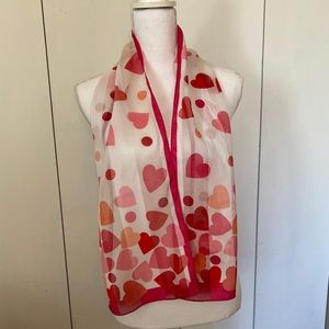 Silk Valentines Scarf